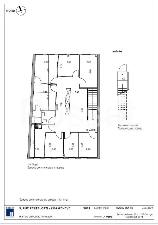 Genève, Genève centre, Rue Pestalozzi 5 - Image 5