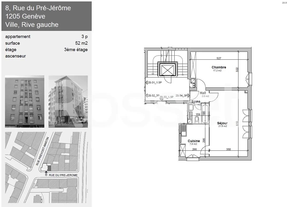 Genève, Genève centre, Rue du Pré-Jérôme 8 - Image 2