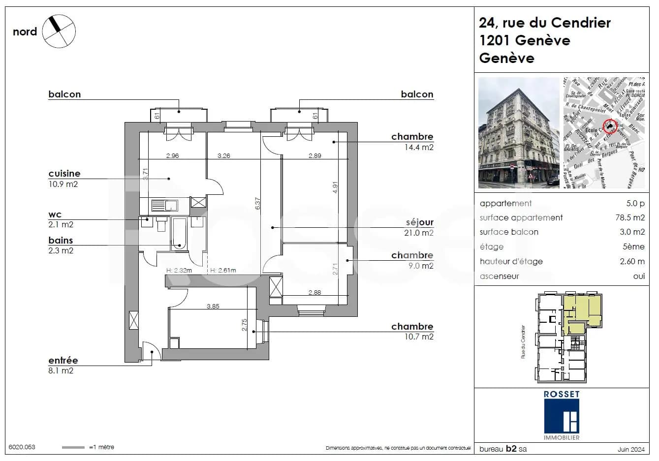 Genève, Genève centre, Rue du Cendrier 24 - Image 5