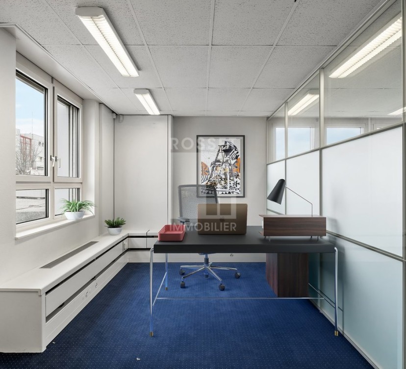 158 m2 - Bureaux au rez-de-chaussée158 m2 - Offices on the ground floor