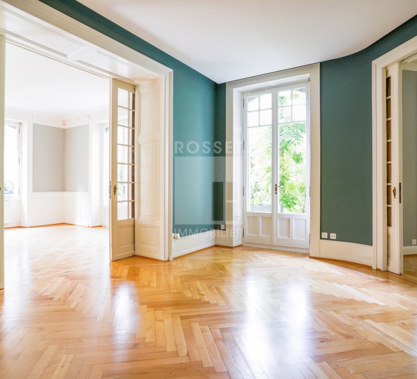 Appartement 8 pièces rezSPLENDIDE APPARTEMENT DE 8 PIECES AVEC JARDIN8-room ground-floor apartmentSPLENDID 8-ROOM APARTMENT WITH GARDEN CL
