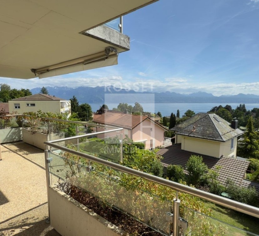 Superbe appartement de 4.5 pièces avec belle vue lac