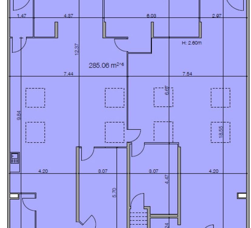 Arcade d\'env. 285 m2 au rez-de-chausséeArcade of approx. 285 m2 on first floor