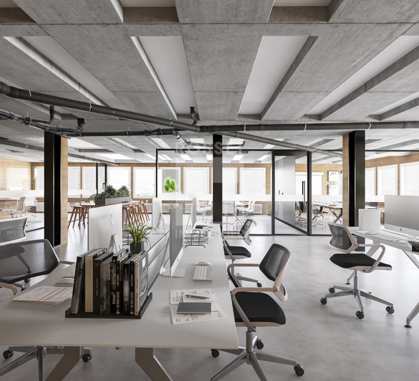 Bureaux d\'env. 236 m² au 5ème étageOffices of approx. 236 m² on the 5th floor