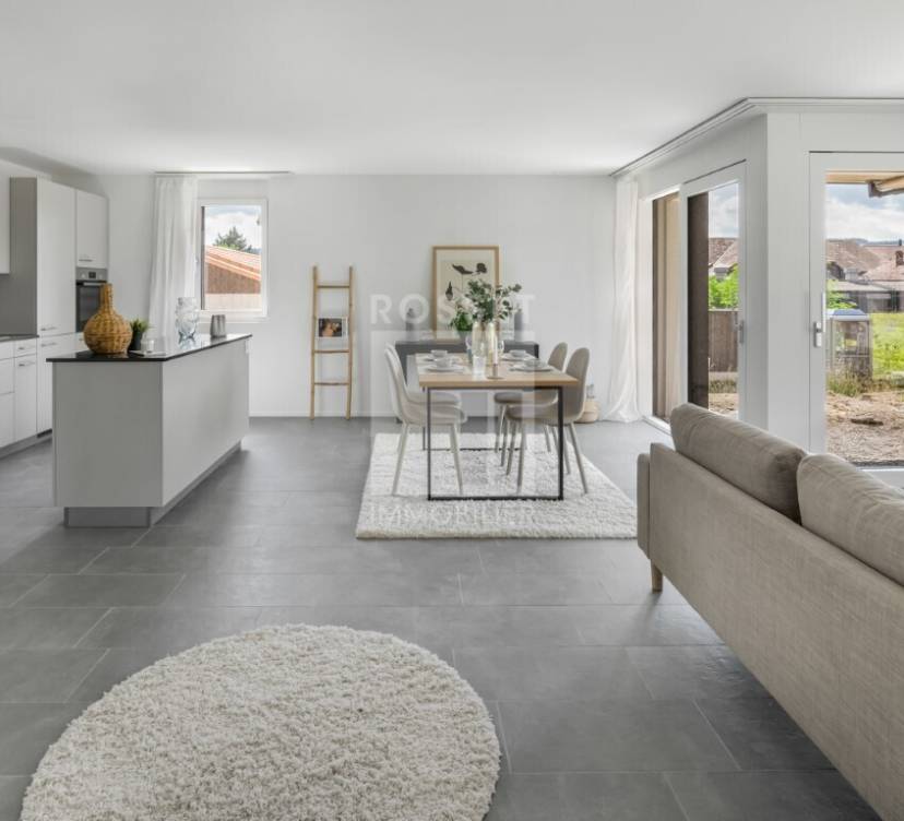 Appartements neufs de 4½ pièces au rez