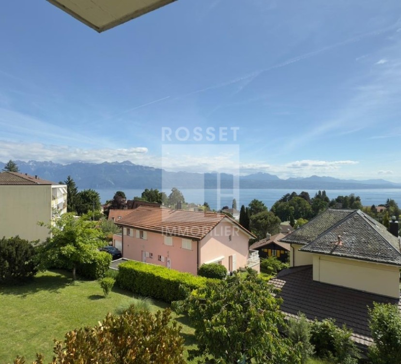 Superbe appartement de 4.5 pièces avec belle vue lac
