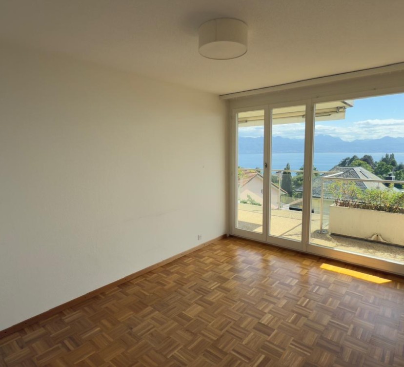 Superbe appartement de 4.5 pièces avec belle vue lac