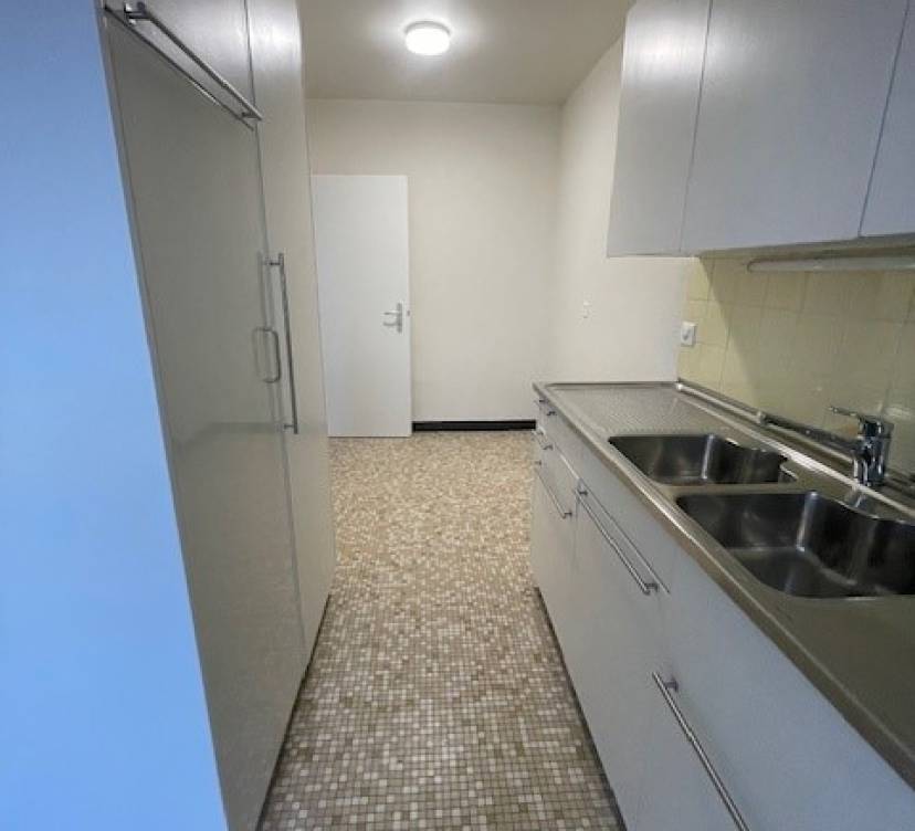 Cet appartement de 3,5 pièces, situé au 6? étage, vient d\'être rafraîchi et est prêt pour une nouvelle location. Il se trouve dans un quartier calme et résidentiel, à proximité immédiate des commerces, écoles et transports publics.