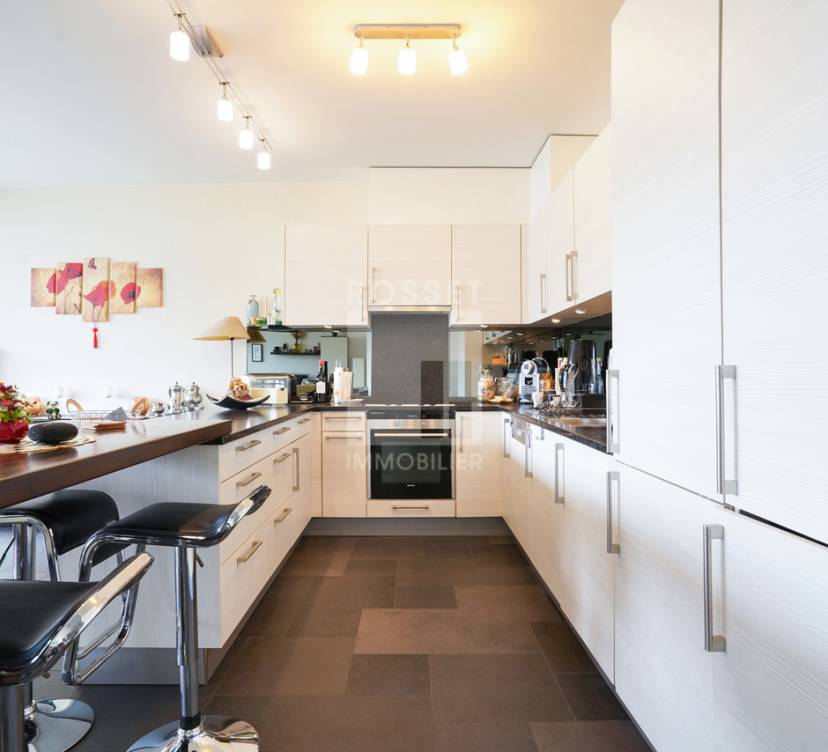 Bel appartement traversant de 5 pièces à Chêne-Bougeries