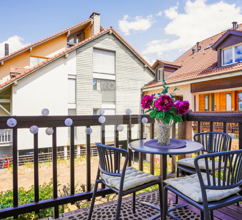 En Exclusivité : Charmant duplex de 4 pièces avec balcon et terrasse