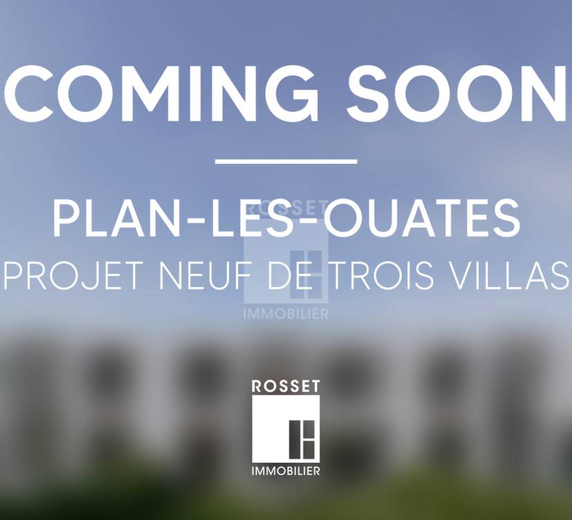 Coming Soon - Projet Neuf de Trois Villas à Plans-les-Ouates
