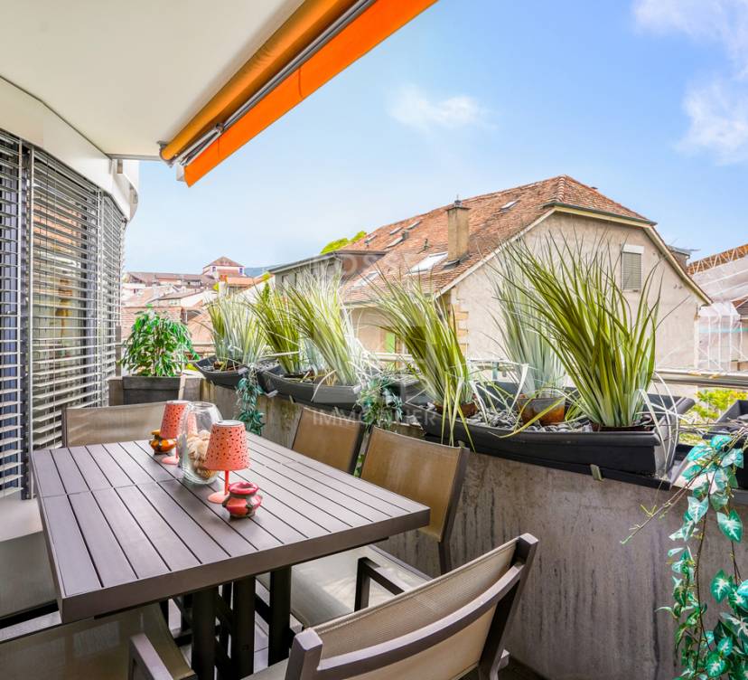 Bel appartement traversant de 5 pièces à Chêne-Bougeries