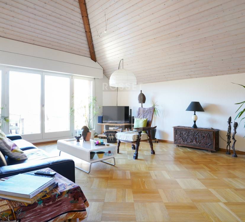 En exclusivité - Duplex en attique au cœur de Plan-les-OuatesExclusive - Duplex penthouse in the heart of Plan-les-Ouates